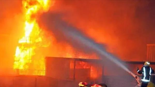 حريق مصنع في بورسعيد وإصابة العمال