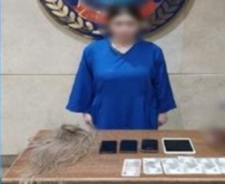لحظة القبض على صانعة محتوى في الجيزة بعد نشرها مقاطع خادشة للحياء