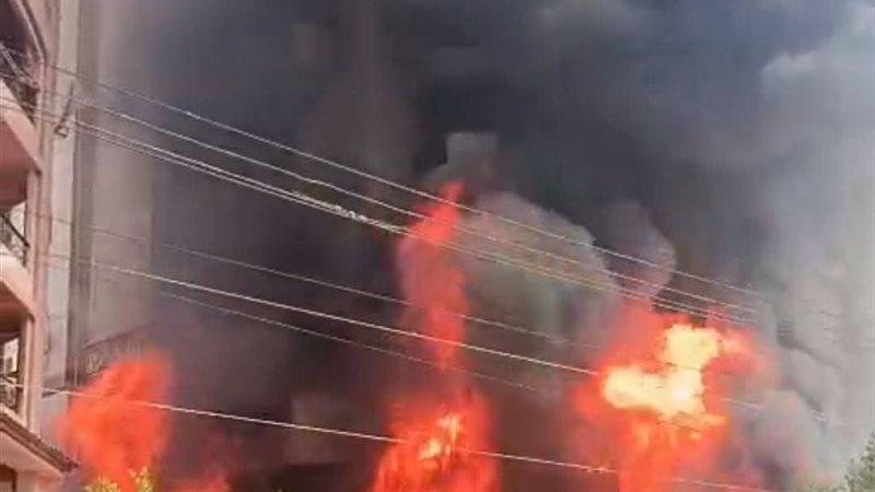 حريق شقة سكنية في أوسيم وإصابة ربة منزل