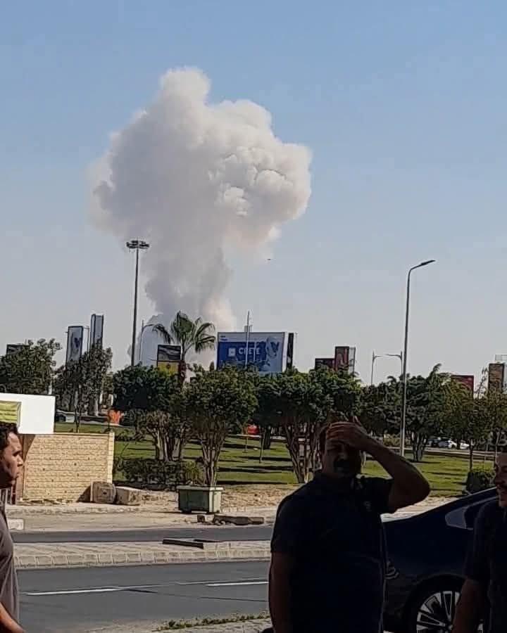 انفجار في مدينة الشروق