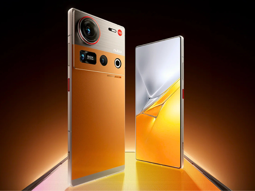 هاتف nubia Z80 Ultra بشاشة ‎6.85 إنش، معدل تحديث 144 هرتز وكاميرا خلفية ثلاثية