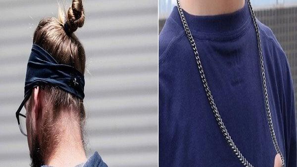 الإفتاء توضح ضوابط التشبه بالنساء في ارتداء السلاسل وربط الشعر للرجال