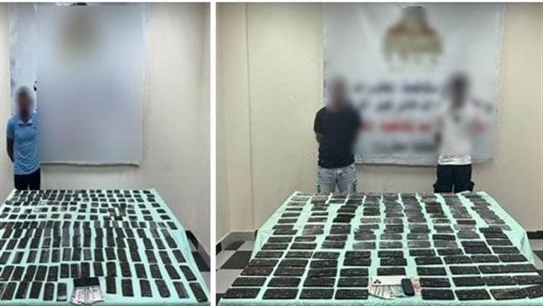 ضبط عناصر تشكيل عصابي بحوزتهم مواد مخدرة بقيمة 180 مليون جنيه في السويس