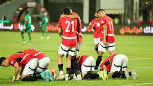 منتخب مصر يحتفل بالتأهل إلى كأس العالم 2026.