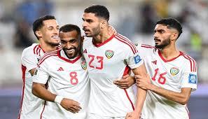 منتخب الإمارات ضد قطر في تصفيات كأس العالم 2026.