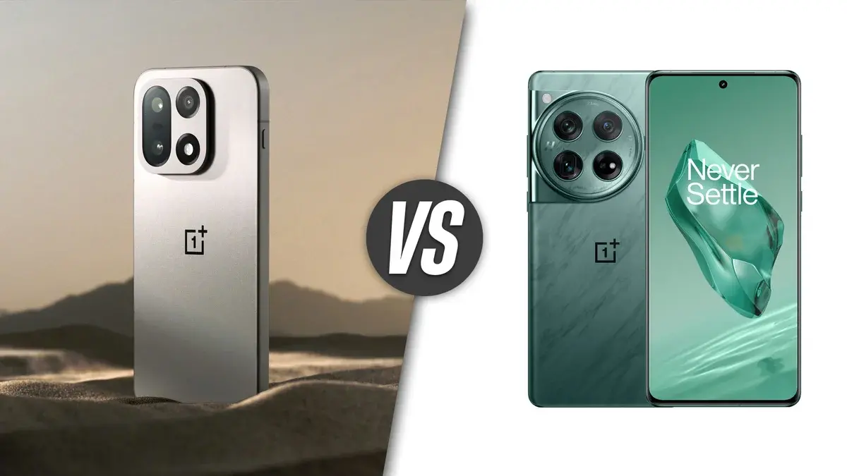 مقارنة OnePlus 15 و OnePlus 12 من حيث التصميم والمواصفات والكاميرا والبطارية