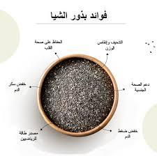 بذور الشيا الصحية غنية بالعناصر الغذائية والفوائد المتعددة