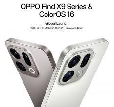 هاتف Oppo Find X9s – شاشة مدمجة وبطارية ضخمة