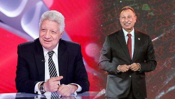 تصالح الخطيب ومرتضى منصور ينهي خلاف الأهلي والزمالك
