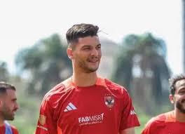 لاعبو الأهلي يستعدون لمباراة دوري أبطال أفريقيا.