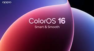 واجهة ColorOS 16 على هاتف أوبو بتصميم شفاف وأيقونات حديثة
