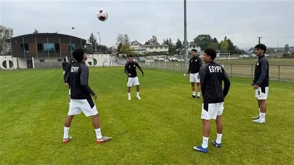 مران منتخب مصر للناشئين