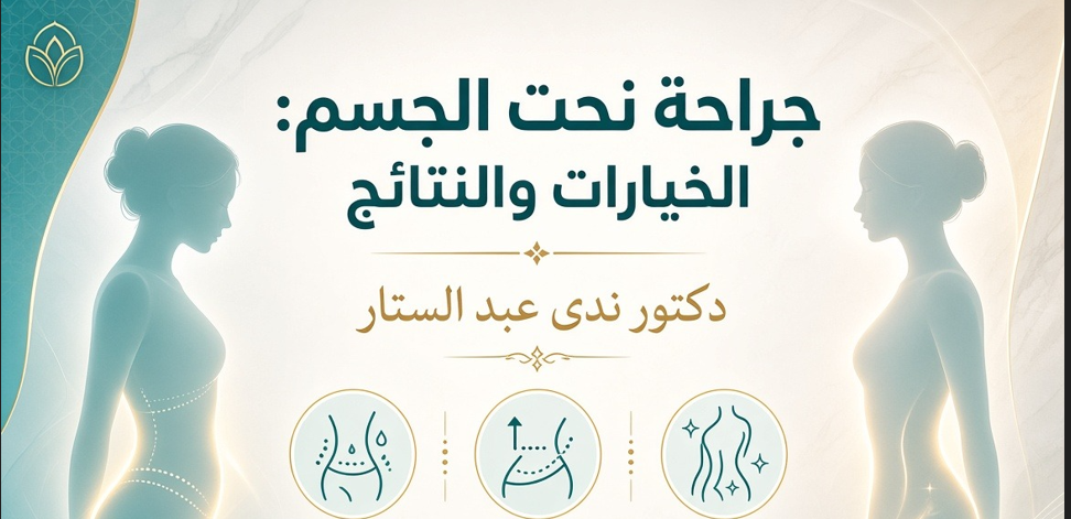 جراحة نحت الجسم: الخيارات والنتائج | دكتور ندى عبد الستار