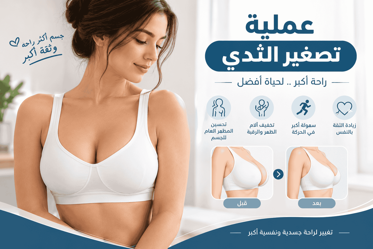 عملية تصغير الثدي