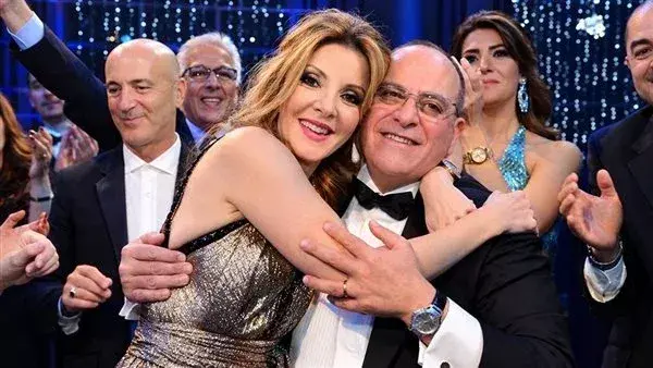 صادق الصباح وزوجته