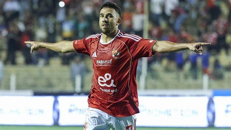لحظة تسجيل الأهداف في مباراة الأهلي والزمالك بالدوري الممتاز.