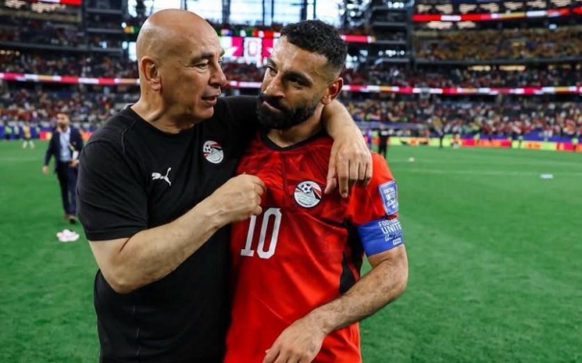 محمد صلاح وحسام حسن