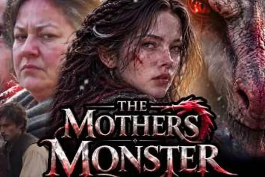 مشهد من فيلم The Mother's Monster عن أم تحمي طفلها التنين باستخدام تقنيات الذكاء الاصطناعي