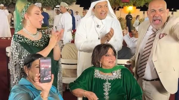 سهير المرشدي تحتفل بعيد ميلادها في ختام مهرجان ظفار