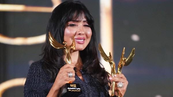 سهير جودة تحتفل بحصول برنامج الستات على جائزة أفضل برنامج اجتماعي في مهرجان الفضائيات العربية