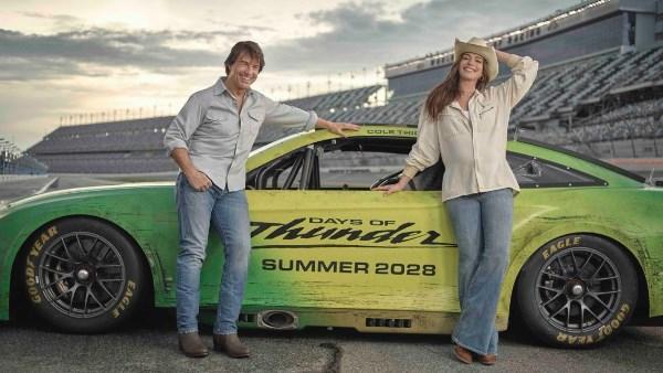 توم كروز وآن هاثاواي في أحدث تفاصيل فيلم Days of Thunder 2 وعودة أجواء سباقات ناسكار