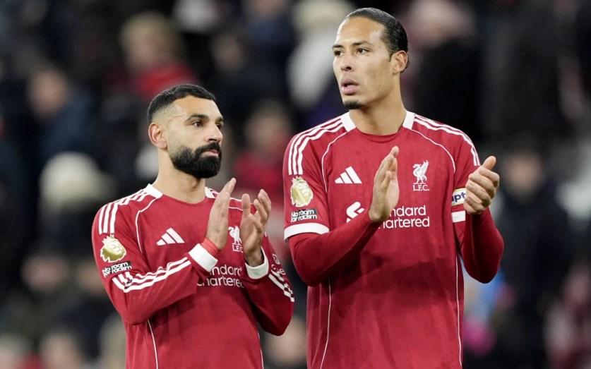 فان دايك ومحمد صلاح