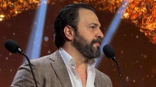 تيم حسن ونجوم مسلسل مولانا خلال تتويج العمل بخمس جوائز في موريكس دور 2026