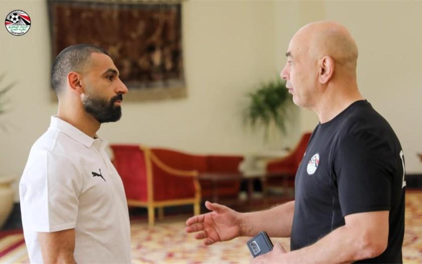 محمد صلاح وحسام حسن