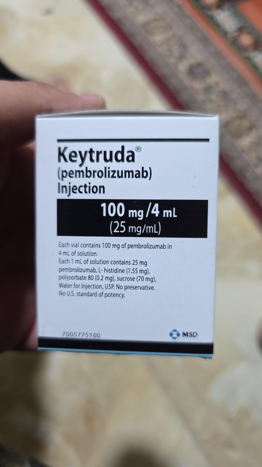 كيترودا KEYTRUDA Pembrolizumab لعلاج السرطان