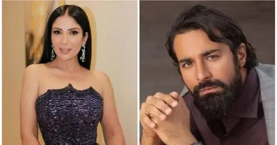 أحمد حاتم ومنى زكي