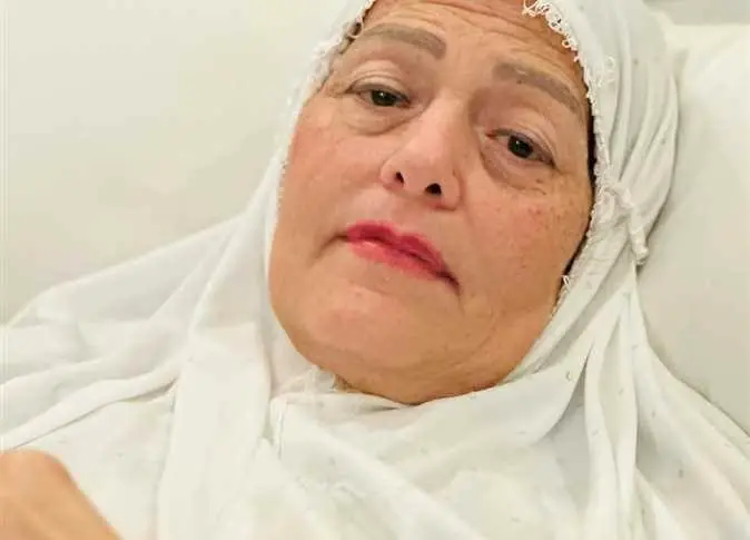 الفنانة فاتن الحلو بعد مغادرة المستشفى وعودتها إلى دار إقامة كبار الفنانين
