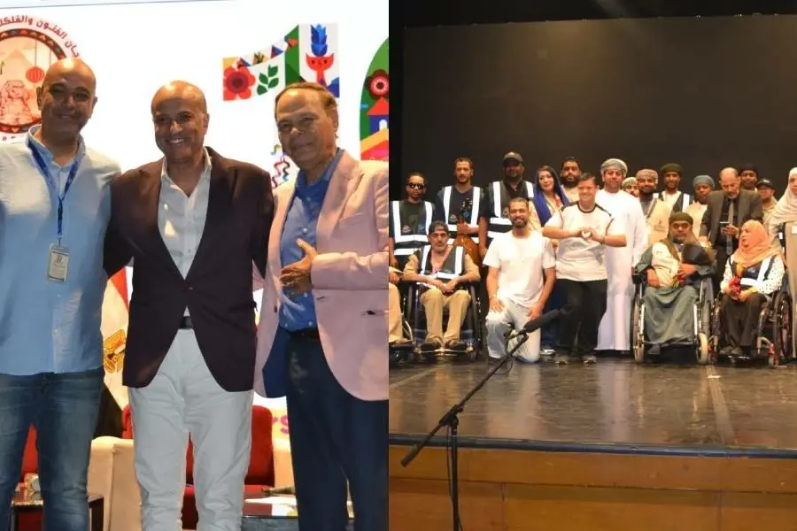 فعاليات ملتقى أولادنا بدار الأوبرا المصرية خلال عرض أسرار وندوة اتحدوا من أجل السلام