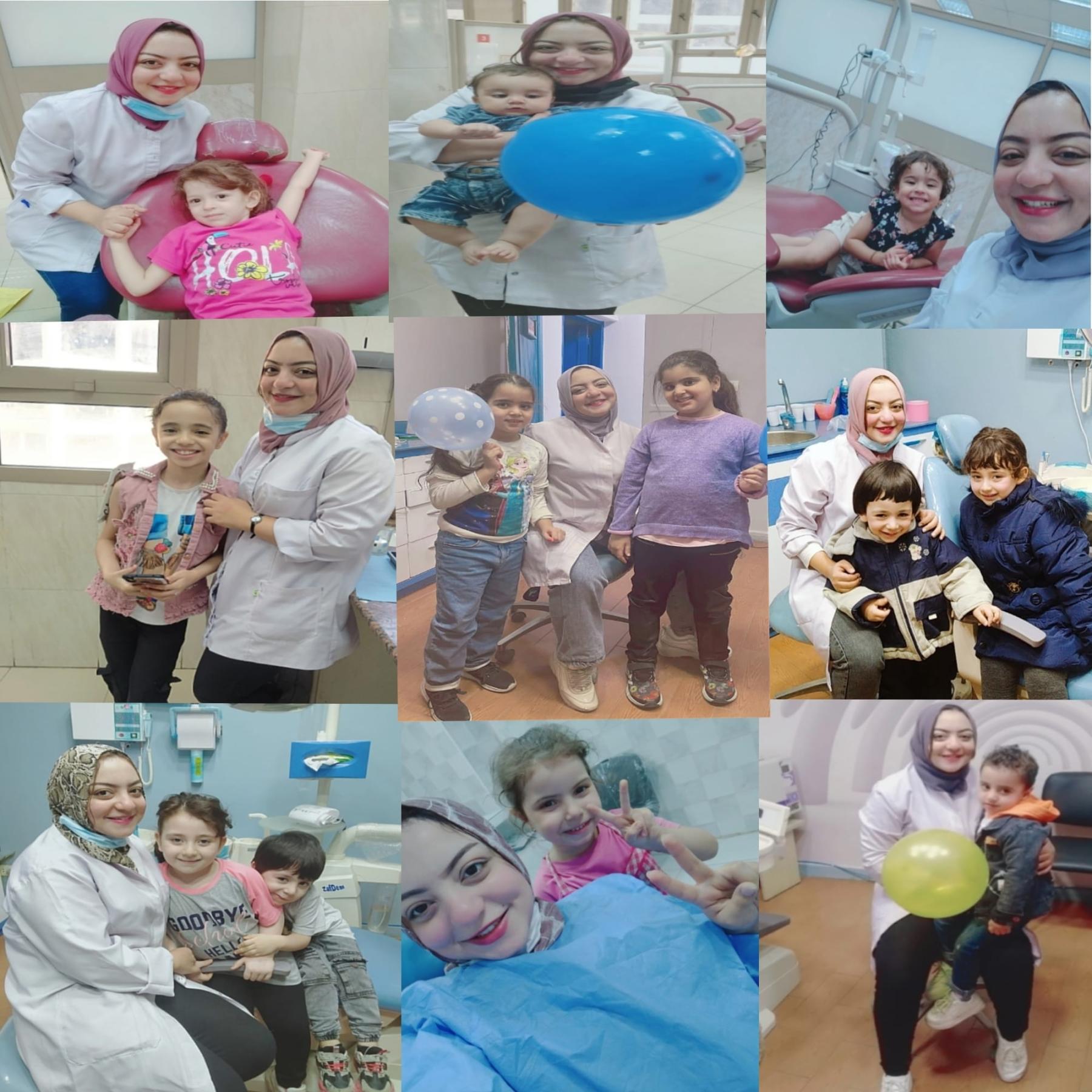 حالة ترميم أسنان أمامية لطفل